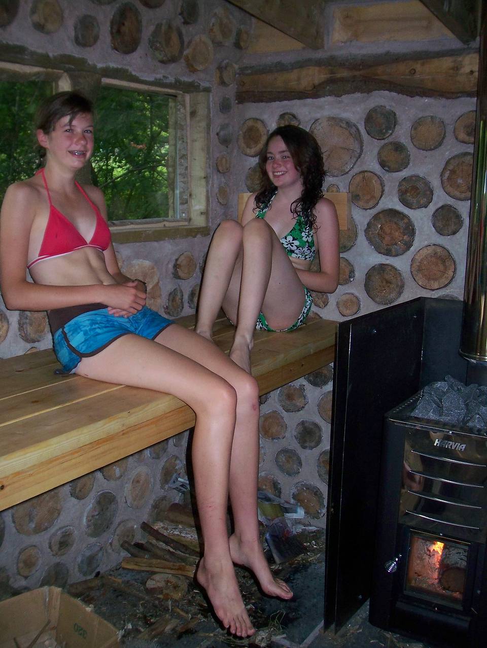 In the Sauna
