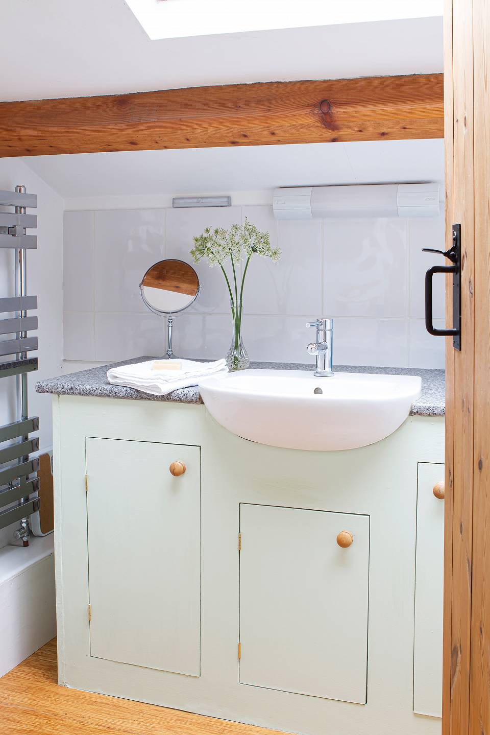 Sink in bathroom