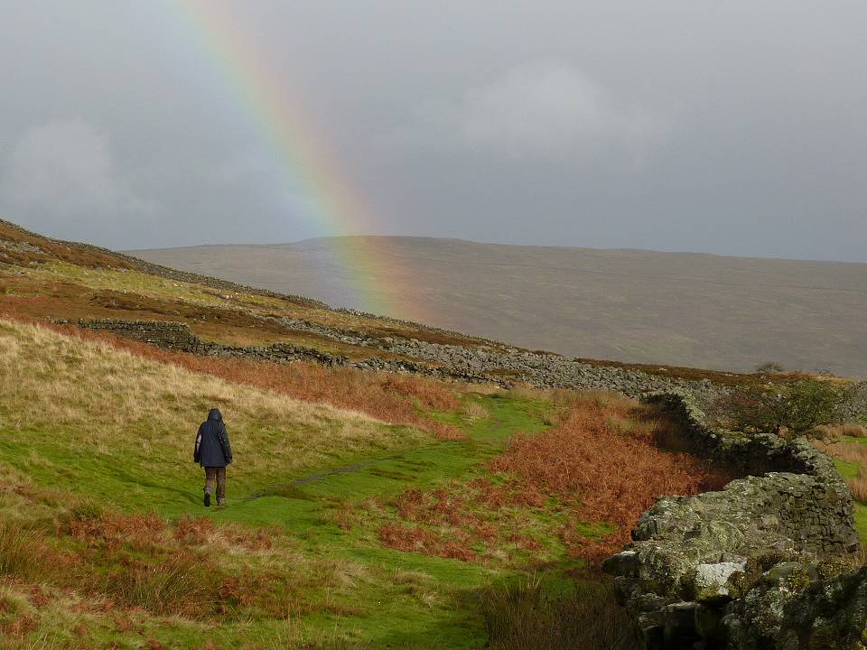 Rainbow on the fells